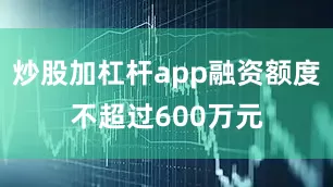 炒股加杠杆app融资额度不超过600万元