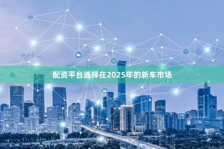 配资平台选择在2025年的新车市场