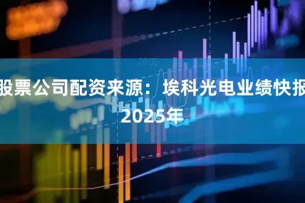 股票公司配资　　来源：埃科光电业绩快报　　2025年